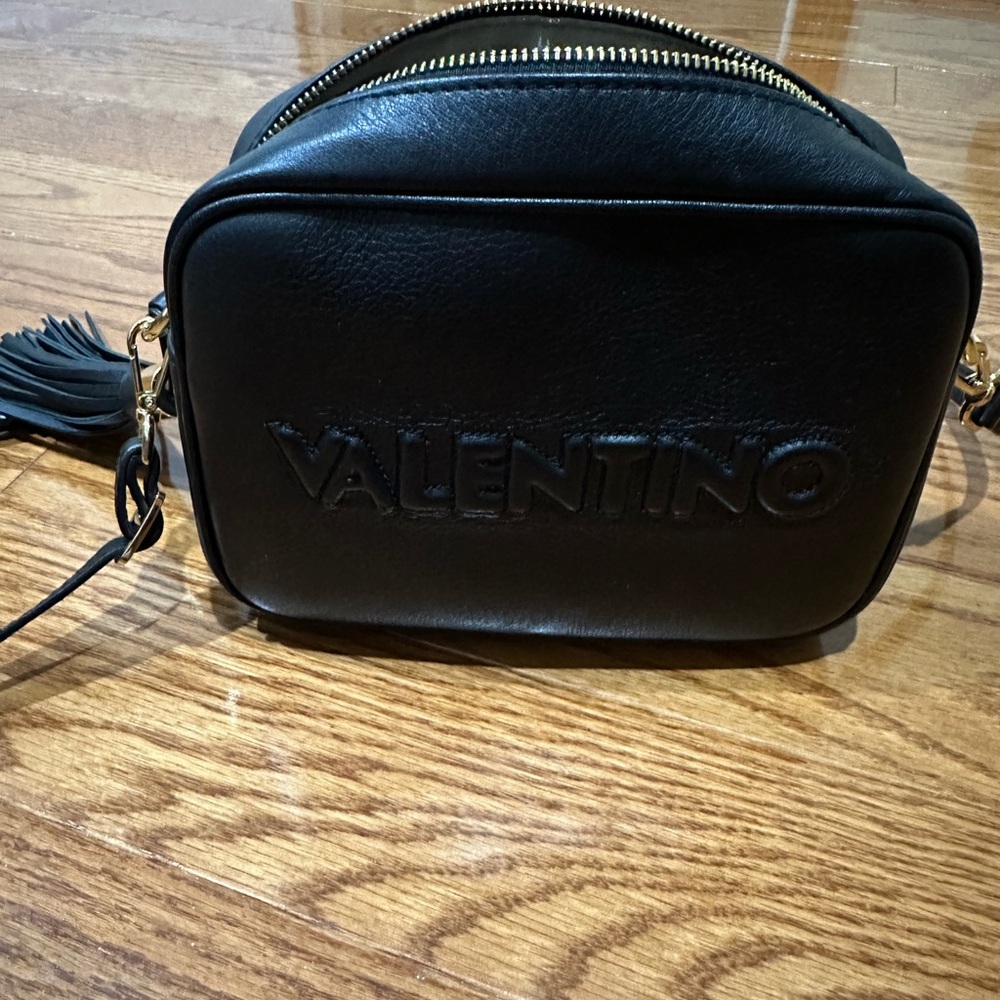 Valentino black cross body or shoulder bag